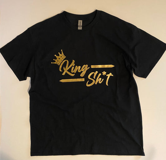 “King Sh*t” Black T-Shirt